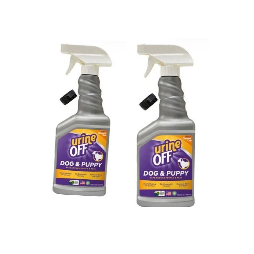 URINE OFF SPRAY CUCC/AD 118ML.  LOT Of 2